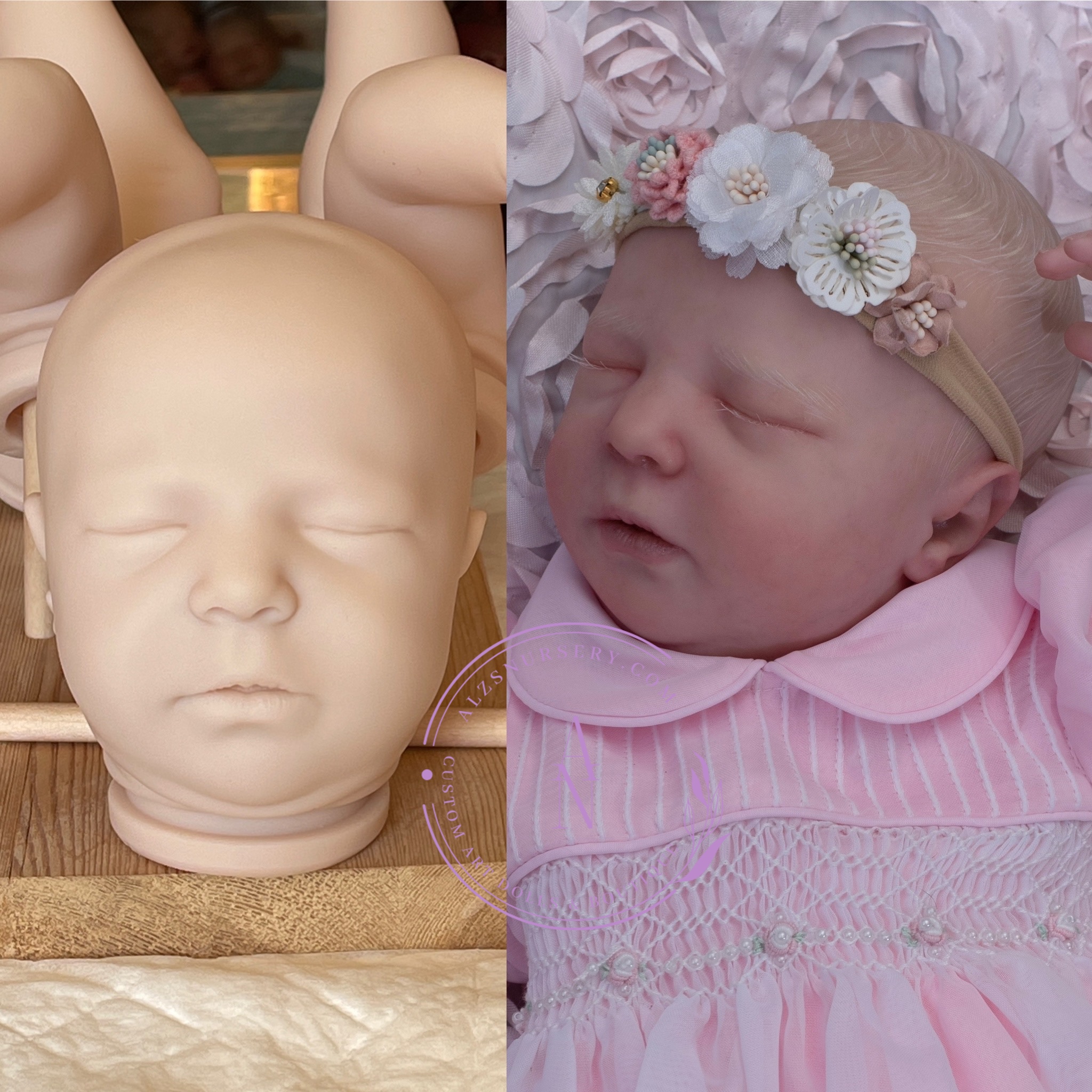 Brittney realborn by BB, brought to life by Ginger Kelly with Alz’s Nursery.