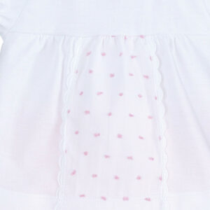 Baby Girls Pink Ruffled Jogger Set