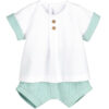 Mint Two Piece Polo Set