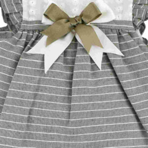 Baby Girls Striped Dress Set