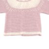 Two Toned Three Piece Knit Baby Set