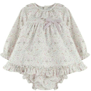 Lilac Forest Baby Girls Dress Set