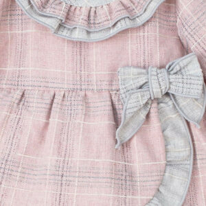 Baby Girls Lilac Crisscross Dress Set