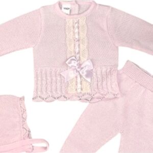 De Pepito Three Piece Knitted Baby Set