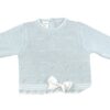 Three Piece Textured Pattern Knit Baby Set