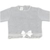 Three Piece Textured Pattern Knit Baby Set