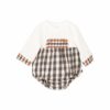 Baby’s Checkered Romper