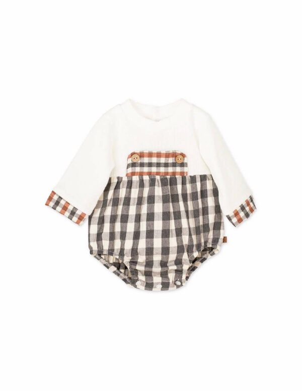 Baby’s Checkered Romper