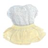 Yellow Frill Two Piece Blouse and Bloomer Set