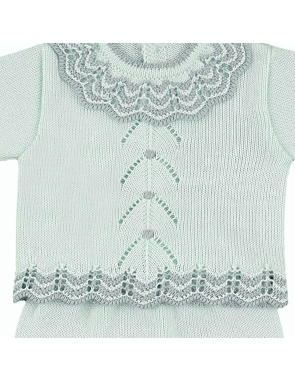 Water Lana Two Piece Knit Baby Set