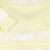 Three Piece Yellow Knit Baby Set